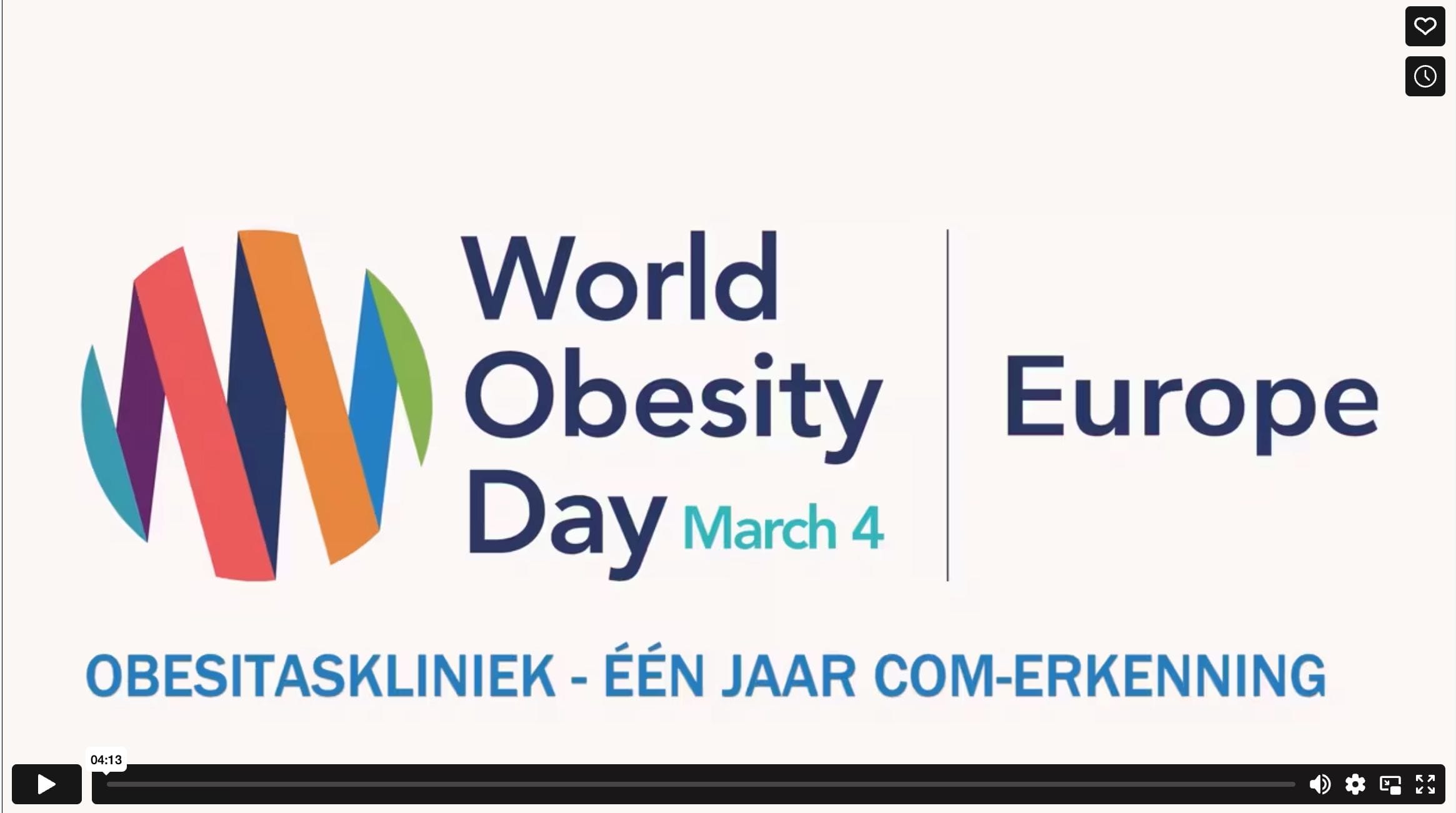 World obesity day europe.