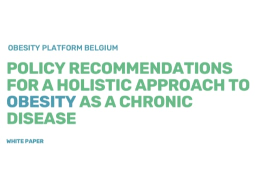 Policy recommendations for a holistic approach to obesity as a chronic disease.