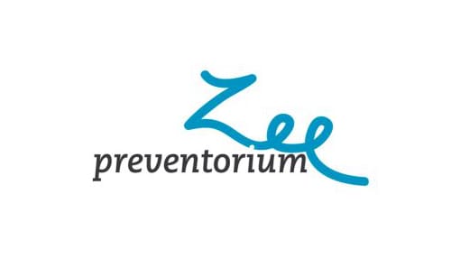 Logo with the word "Zee" in blue script above "preventorium" in black serif font on a white background. Logo with the word "Zee" in blue script above "preventorium" in black serif font on a white background.